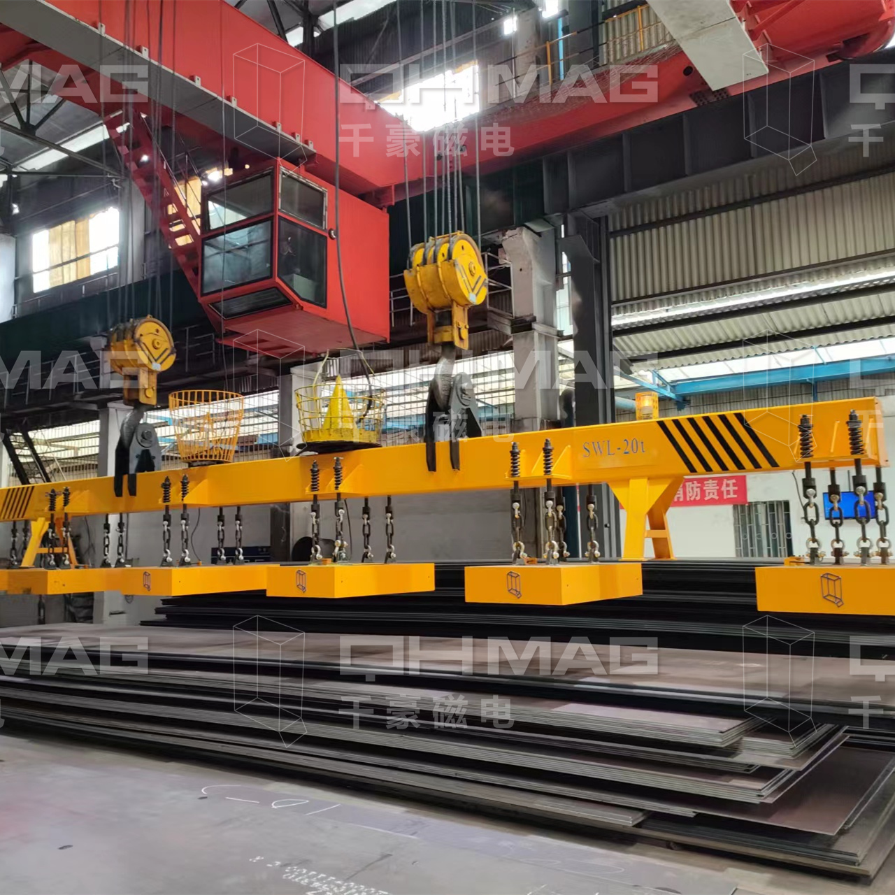 千豪吊鋼板電永磁吊具,鋼板吊具,電永磁吊具,磁力吊具